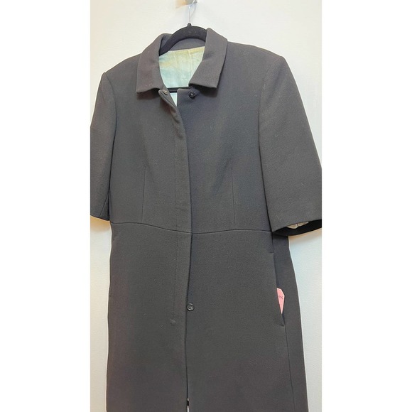 Vintage JCrew Short Sleeve Coat - Fully Lined, Size M/L - Picture 1 of 6